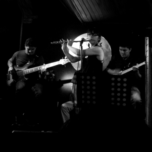 Concierto en el Búho Real para el ciclo de poesía dialogada LAS MUSAS SE MUDAN, Madrid, 2015.